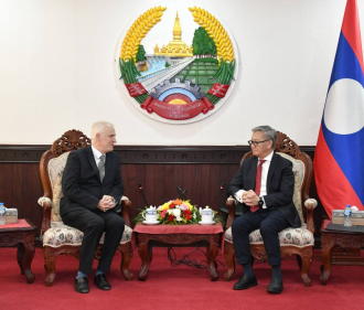 Minister of Foreign Affairs Bids Farewell to World Bank Country Director